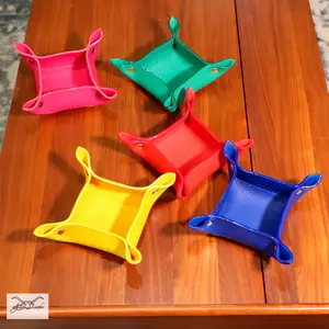 A Vibrant Valet Tray Medium Square Rectangle Plates