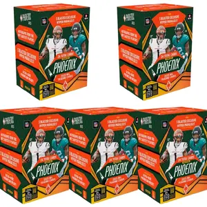 PYD - 5 BLASTER BOXES OF 2025 PANINI PHOENIX FOOTBALL