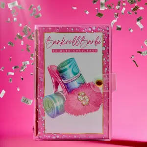 Bankroll Barbi $1,378 Challenge Binder