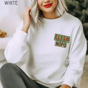 E.L.F.S Elves With Attitude Sweatshirt, Front and Back Design, The Santa Clause Sweatshirt, Christmas Movie Sweatshirt, Scott Calvin Shirt, Gift for Women, Mom, Sister, Friend, Birthday