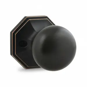 Stanton Dummy Door Knob, Oil Rubbed Bronze
