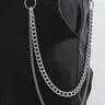 Men's Fashion Double Layer Pants Chain, Casual Pants Chain for Jeans and Trousers, Fashion Accessory for Parties and Daily Wear, Trendy Versatile & Exquisite Pants Chain, Ideal Gift, Chains For Pants