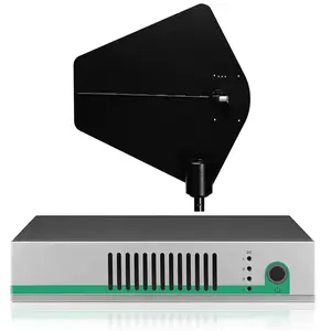 Generic AC3 Antenna Combiner for Sennheiser In-Ear Monitoring with Antenna Paddle, Green Combiner, BNC Cables