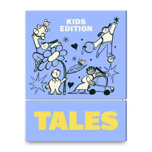 TALES Kids Edition Card Game – Fun Conversation Starters for Kids' learning, Family Game Night, Family Connection & Learning Through Play,  Playful Questions and Laughter