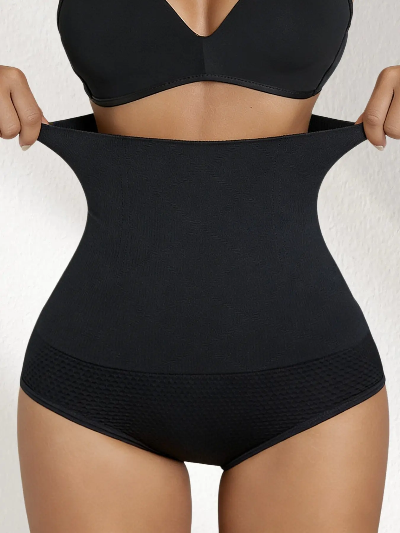 1 Count Women's Waist Stretchy Bottoms, High Stretch Body Shapewear, Breathable Sculpting Briefs, Tummy & Waist Supportive Panty, Holiday Gift For Your Beloved, Suitable For All Special Occasions, Control Shapewear