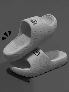 Women's Eva Casual Indoor Slippers, Summer Outdoor Comfortable Lightweight Daily Commute Shoes, All-Season Solid Pattern