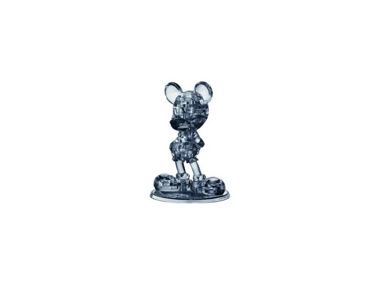 BEPUZZLED Disney Mickey Mouse Black 3D Crystal Puzzle BEPUZZLED Disney Mickey Mouse Black 3D Crystal Puzzle
