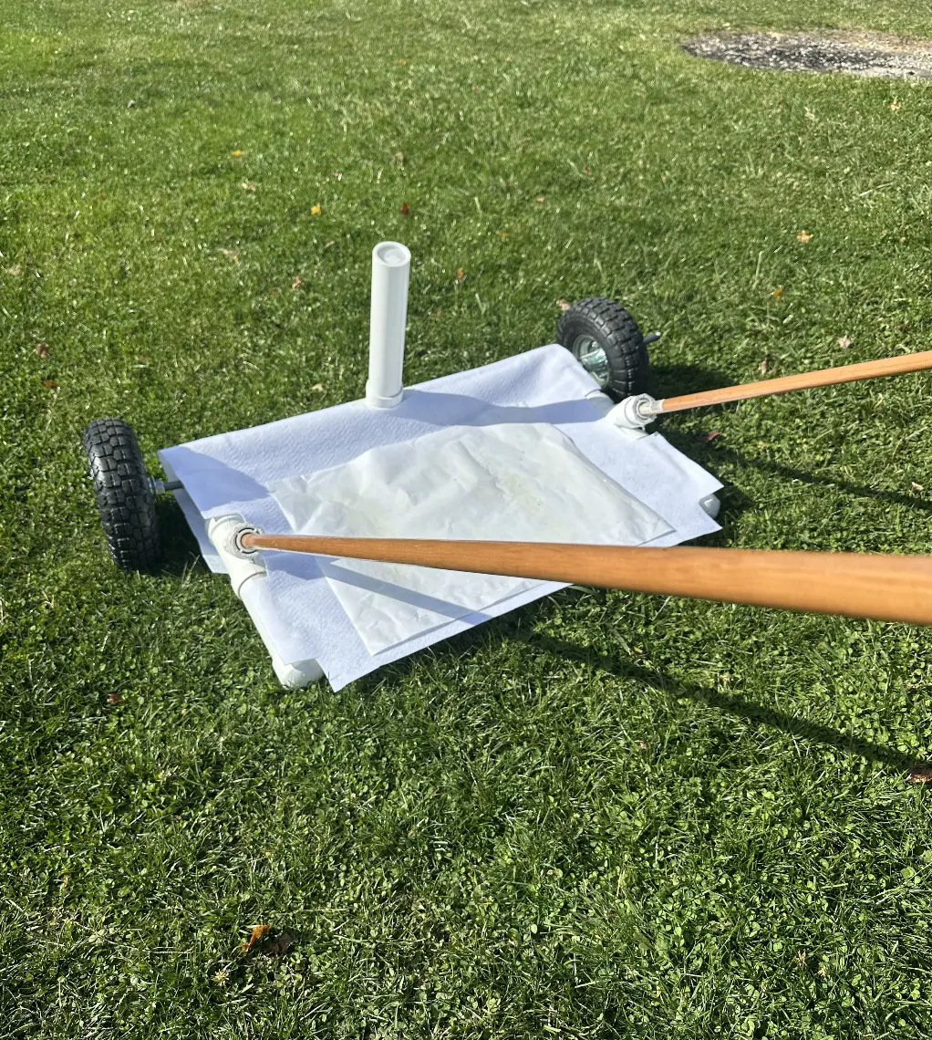 Tick Collector Durable Outdoor Pest Control Tool with Sticky Sheets & Dry Ice Compatibility for Easy Tick Removal Natural Sticky Sheets Included