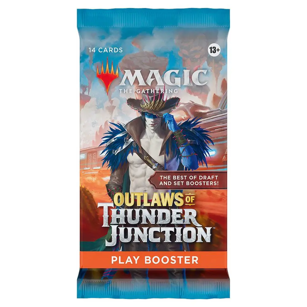 Outlaws of Thunder Junction Play Booster Pack Premium Trading Cards Collectible Trading Cards