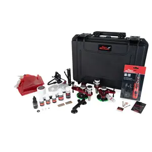 Glass Mechanix Daytona Cup Windshield Repair System for rock chip repair and crack repair, Professional Chip Repair Resin kits