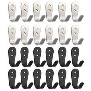 Wall-Mounted Coat Hook, Premium Metal Wall Hook, Ideal for Hanging Coats, Towels, Hats, Keys, Closet Bags, Backpacks, Farmhouse Style