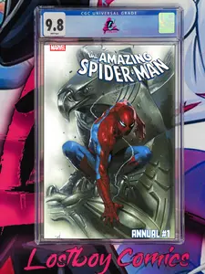 AMAZING SPIDER-MAN ANNUAL #1 GABRIELE DELL'OTTO CGC 9.8