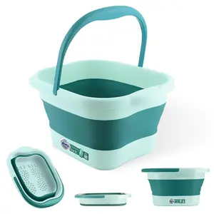 Collapsible Foot Bath Soak Tub,Foot Soaking Tub, Sturdy & Easy to Store Multi-Use Foldable Foot Soaking Basin, Foot Tub for Soaking Feet