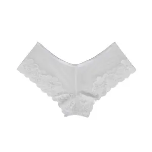Floral Lace Mesh Panty