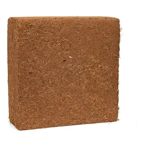 11 Lbs. Organic Coconut Coir Block, Organic Garden Soil Material for Plants, Plant