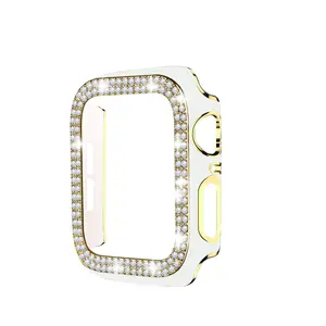 Worryfree Gadgets Bling Smart Watch Protective Bumper Cover - Durable Wearable Tech Accessory, White, Includes Manufacturer Warranty, Device Accessory, Accessories
