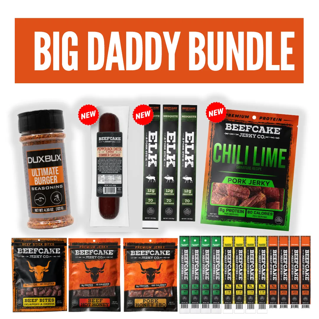 Big Daddy Bundle - Beef Jerky, Pork Jerky, Meat Sticks, Summer Sausage