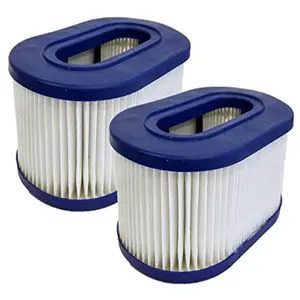 2 Pack Hoover Foldaway (Style 50) and WidePath HEPA Filters by Electrolux Home Care Inc., to Replace Hoover Part #'s 40130050 & 43615090