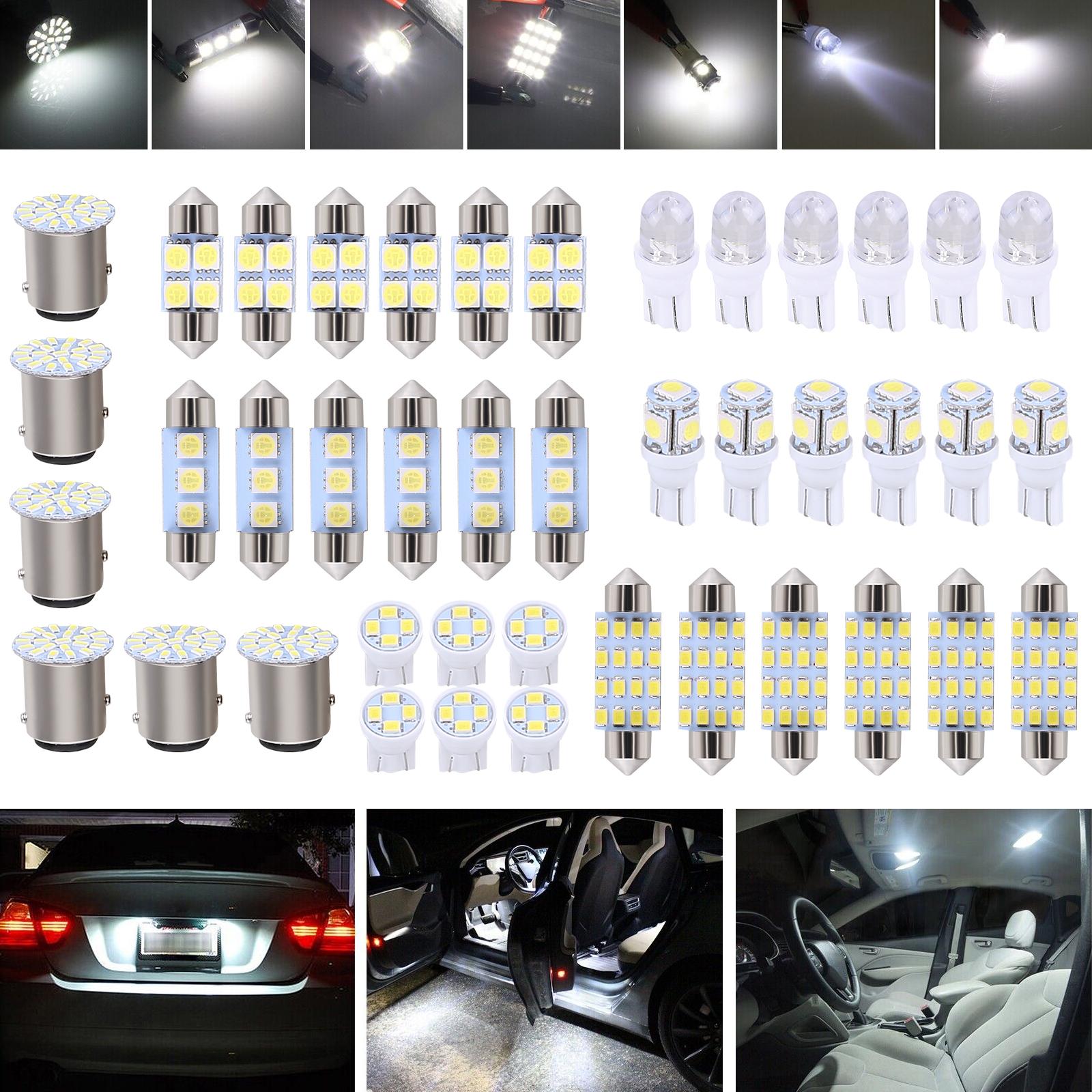 42pcs LED Combination Kit: T10, Reading, License Plate & Interior Lights – Waterproof, Durable, Easy Installation, Offroad Round LED Light Pods Car 42pcs LED Combination Kit: T10, Reading, License Plate & Interior Lights – Waterproof, Durable, Easy Installation, Offroad Round LED Light Pods Car