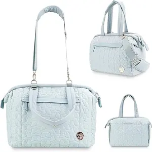 Mother and baby travel mom bag, outdoor large-capacity mom bag, baby stroller bag, baby product storage bag, Multifunctional Diaper Bag
