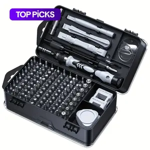 115-in-1 Precision Screwdriver Set, Multifunctional Screwdriver, Magnetic Repair Tool Set, Portable Tool Set with Non-Slip Handle, Suitable for Mobile Phones, Laptops, Watches, Electronic Product #TOP PICKS