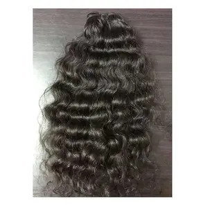 Indian RAW 3 Natural Water Wave Curly Cuticle-Aligned Hair Premium Quality Bundles