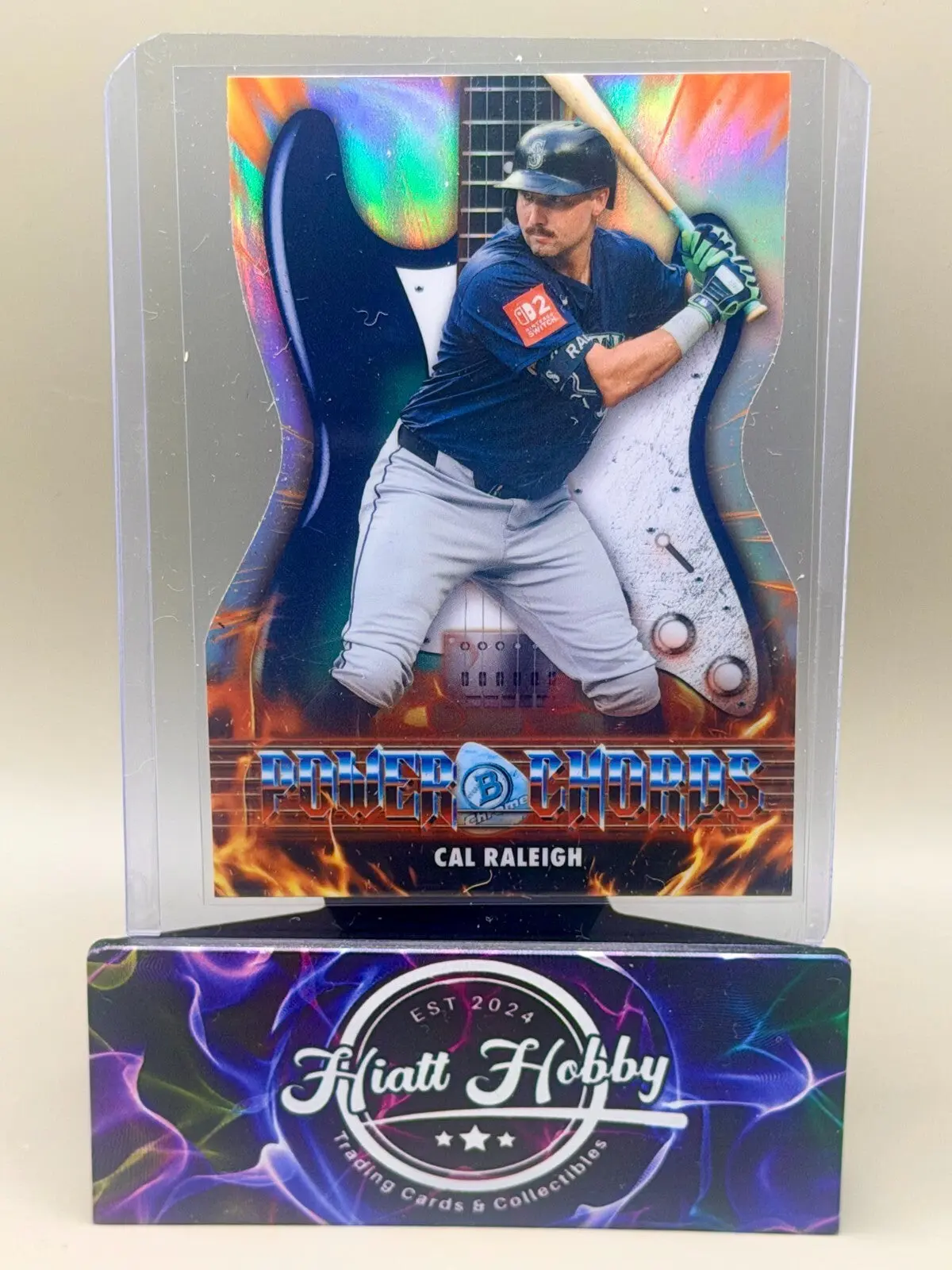 2026 Bowman Chrome Baseball - #PC-21 Cal Raleigh - Power Chords