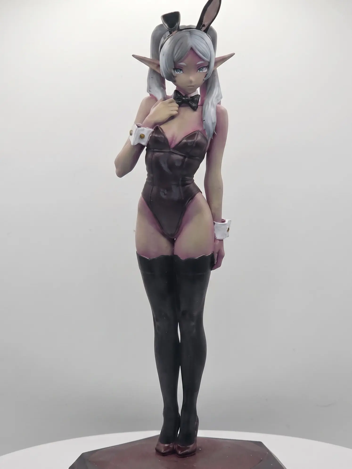 Frieren Bunny Suit Figurine | Hand-Painted 16K ABS Resin Anime Statue, Elf Mage Fan Art Gift