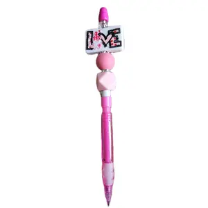 Customize Your Own Lead Pencil with Colorful Beads,Ideal for Personalization