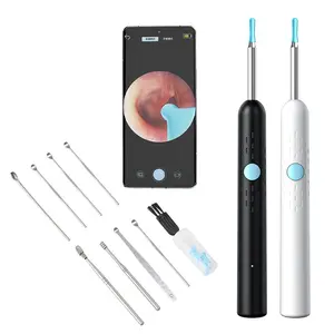 Ear Wax Removal Tool Kit with HD Camera Portable Safe Ear Cleaner Kit for Kids & Adult Ear Pick Ear Cleaning Tool Ear Pick Set