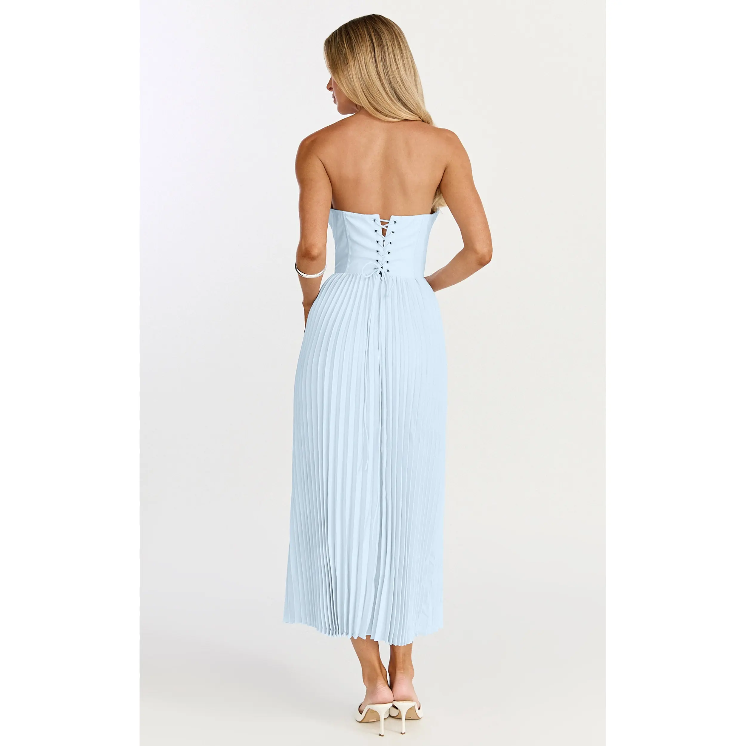 spaghetti strap lace midi dress Sweet Details Lace Midi Dress in Ivory L / Ivory