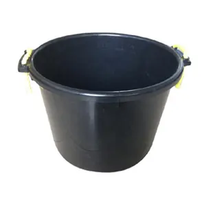 Master Rancher MR40QP-TUB-BLK 40 Quart Black Muck Tub, Bucket, Plastic