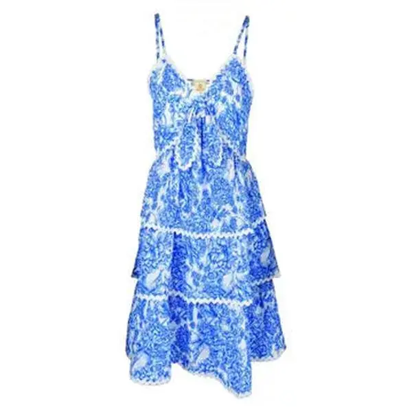 Simply Southern Blue Floral Dress