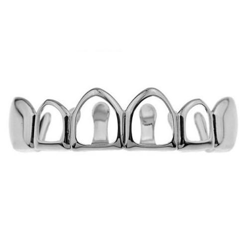 New personality, fashion, best-selling explosive hip-hop hollow braces teeth grills trendy braces, advanced sense, exquisite daily fashion accessories.