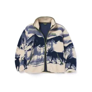 Acadia Moose Full Zip High Pile Fleece