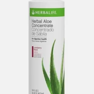 ALOE VERA  cranberry  - Herbal Aloe Drink (Concentrate)16 oz - New cranberry Flavor! - Herbalife