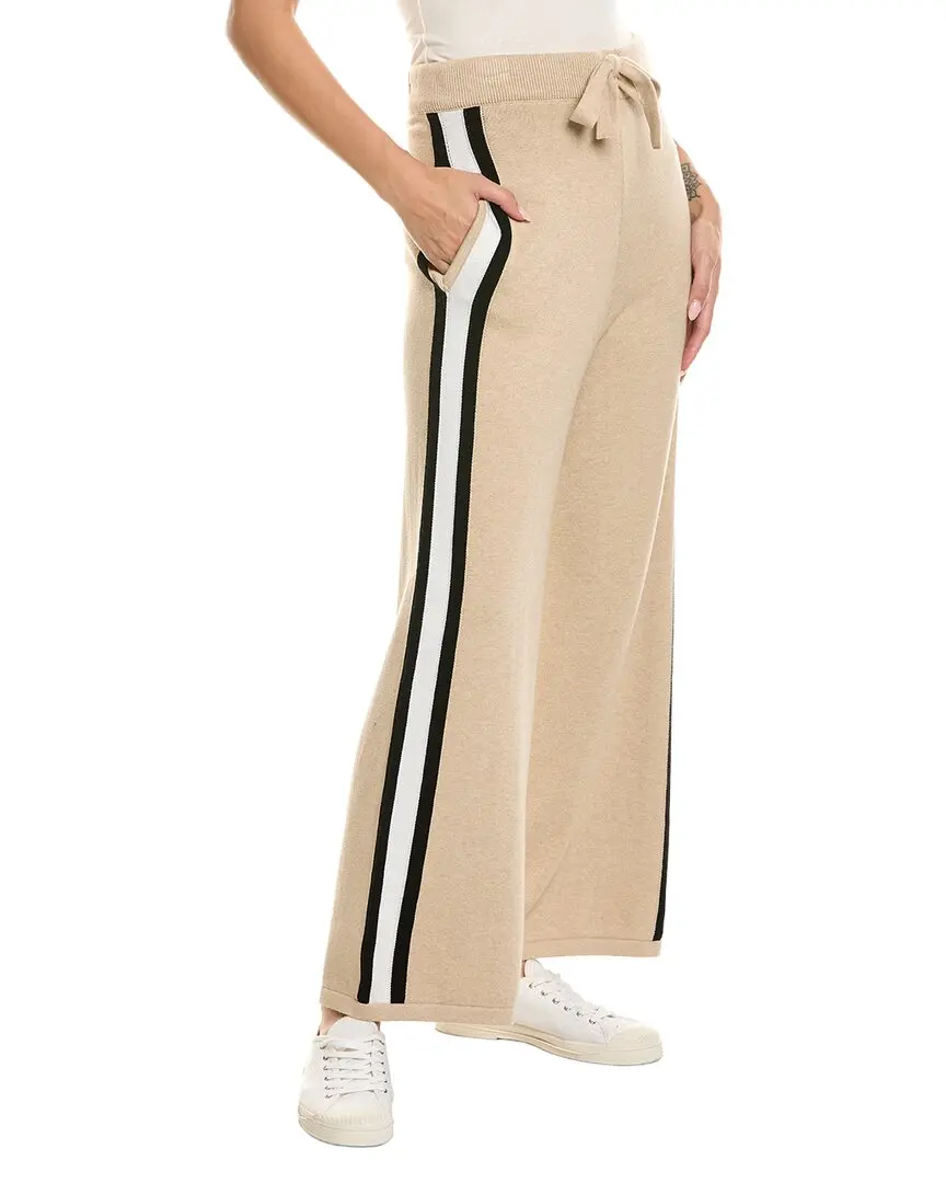 Brodie Cashmere Varsity Cashmere-Blend Jogger