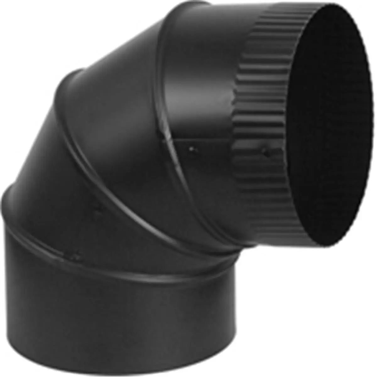 Imperial Manufacturing 1773902 24 Gauge Adjustable Elbow Pipe Fitting - Black, Pipe Fittings