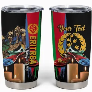 Personalized Eritrea Martyrs Day Tumbler Cup Honoring the Fallen