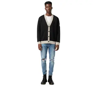 Knitted Cloud Thread Cardigan