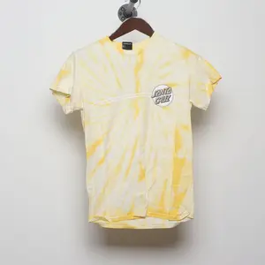 Vintage Y2K Santa Cruz Skateboards "Classic Dot Logo" Tie-Dye T-Shirt - S