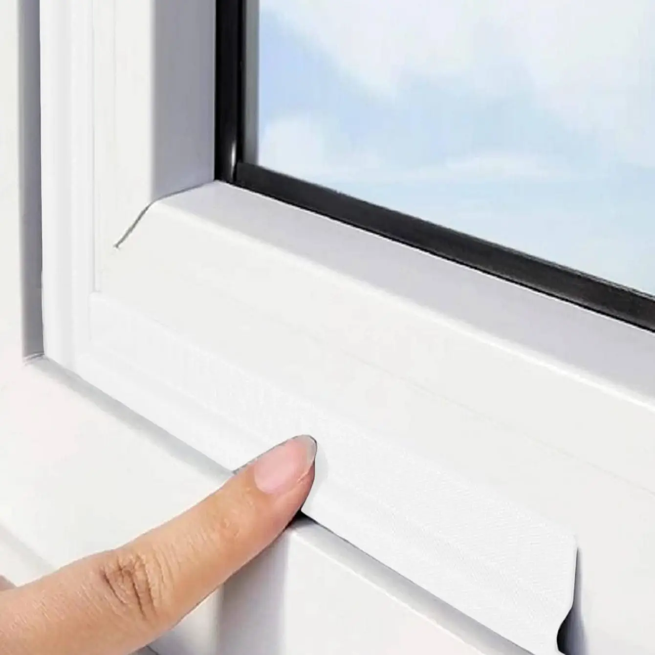 Self-adhesive Window Sealing Strip, Windproof Waterproof Sealing Strip, Door Gap Soundproof Prevent Noise