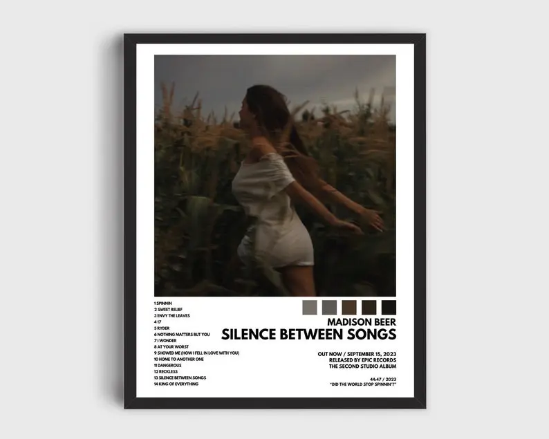 Madison Beer Silence Between Songs Poster