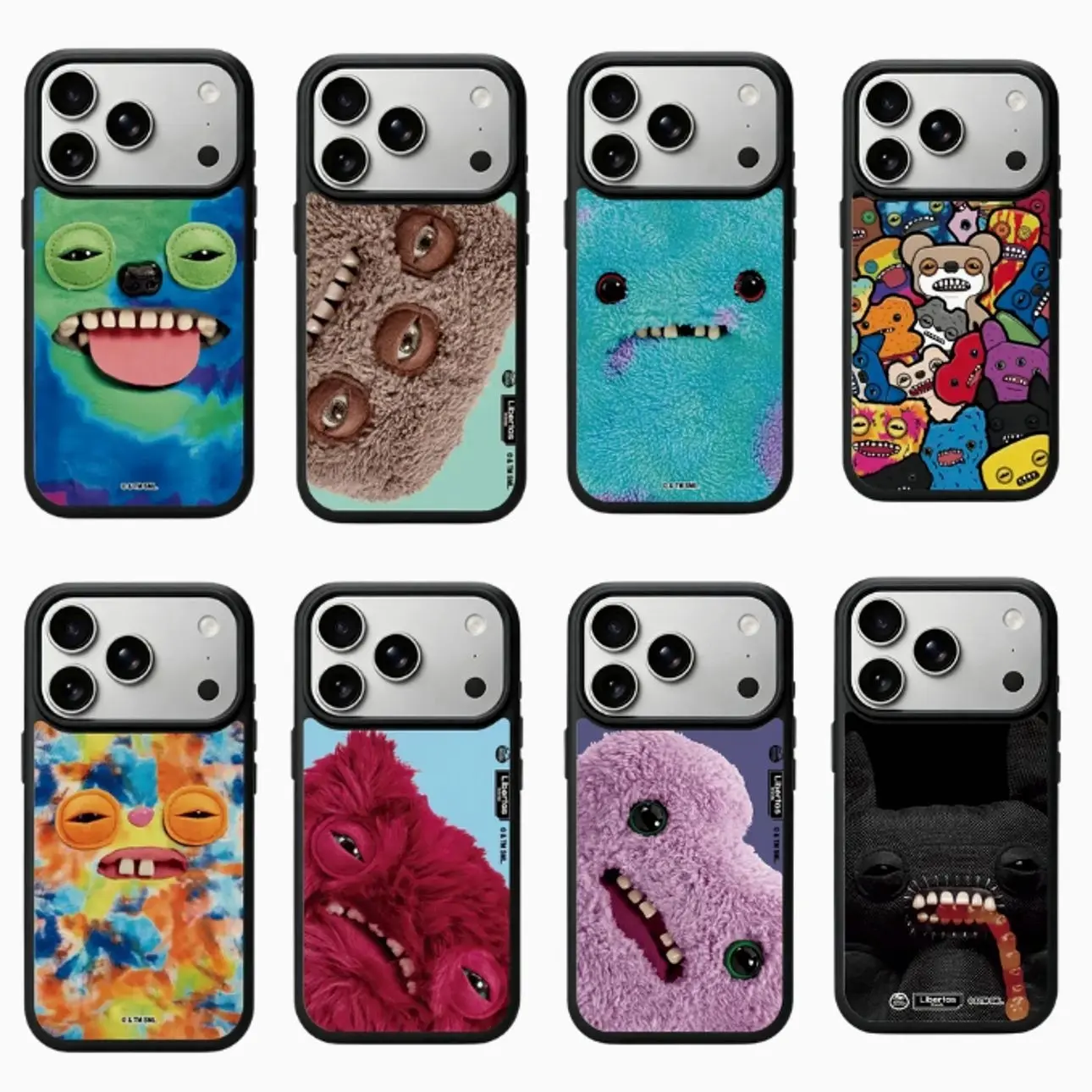 Fuggler Neon Plushcore Weirdcore Cute Monster Phone Case Compatible with for iPhone 17, 16, 15, 14, 13, 12, 11, X & Samsung Galaxy