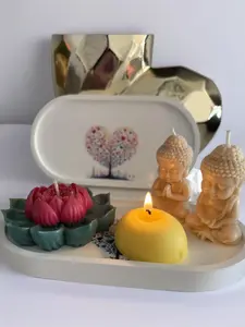 Mermaid Decorative Candle -Lotus candles - Zen Meditation Gift