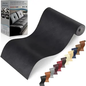 Self Adhesive Leather Repair Tape Kit, 4"x 63" Leather Repair Patch for Furniture, Leather Repair Patch for Car seat, Sofas, Couch, Boat Seat Retro leather repair kit