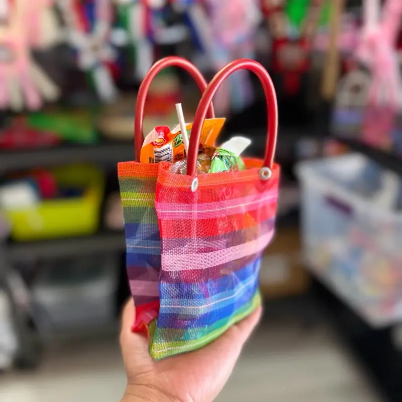 Fiesta Favors: Candy-Filled Mexican Folk Art Birthday Bags 12 pieces
