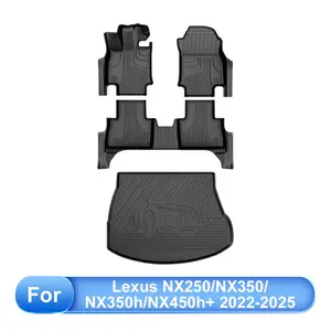【fathersdaygift】AOMSAZTO  4Pcs All-Weather Protection Car Floor Mats and Cargo Trunk Liners for Lexus NX250, NX350, NX350h, NX450h+ (2022-2025), Full Fit