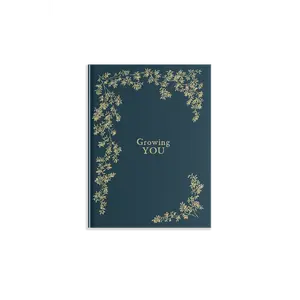 Growing You by Korie Herold : An Elegant Pregnancy Journal with Pocket Folder for Sonogram Photos & Acid-Free Linen Cover 9-Month Memory Book