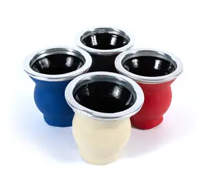 TREYE Glass Mate with Leather Covering – TREYE Vidrio Bocon Forrado (Medium)